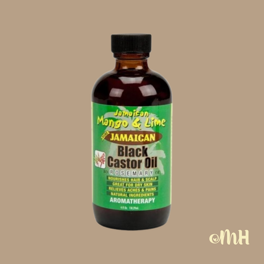 Jamaican Mango & Lime Black Castor Oil Rosemary 4oz