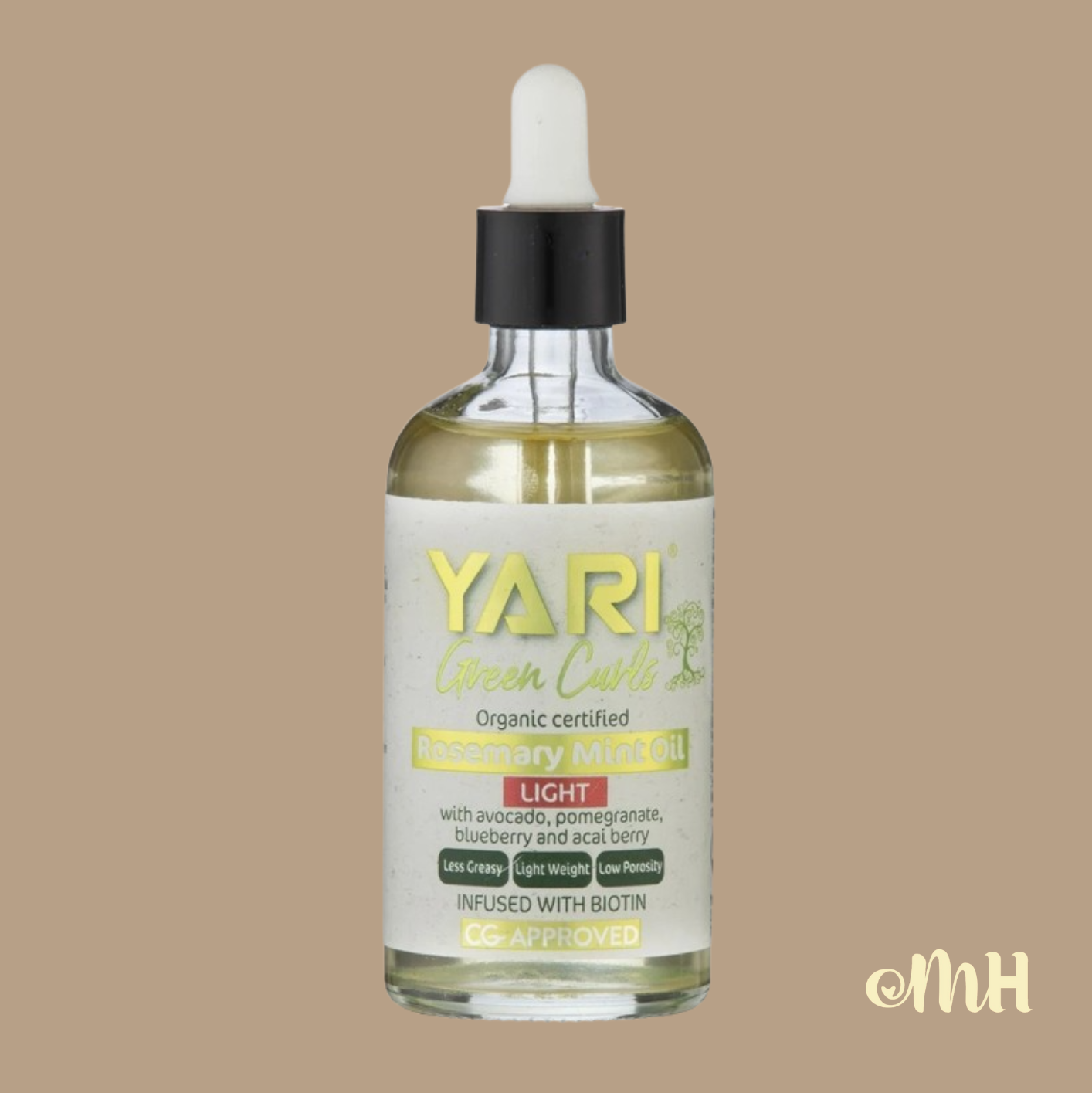 Yari Green Curls Rosemary Mint Oil Light 100ml