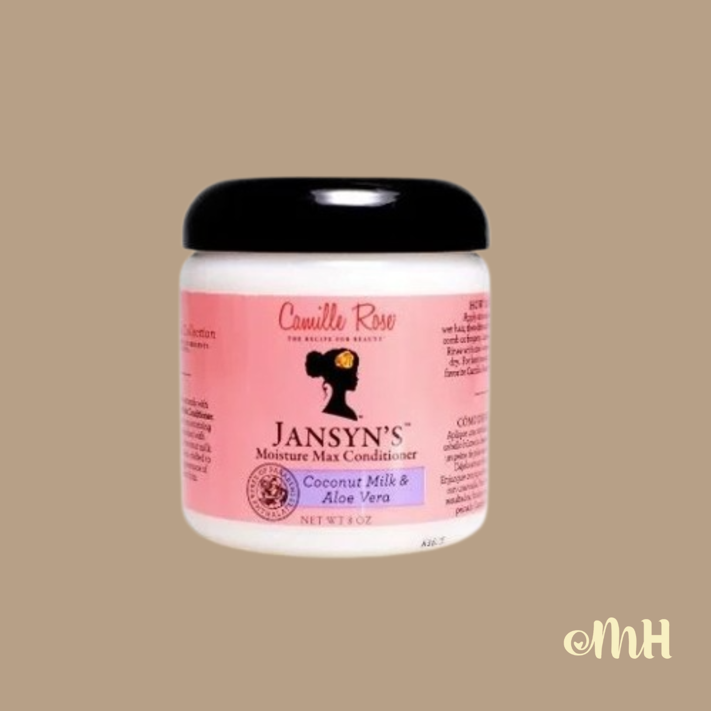 Camille Rose Jansyn's Moisture Max Conditoner 8oz